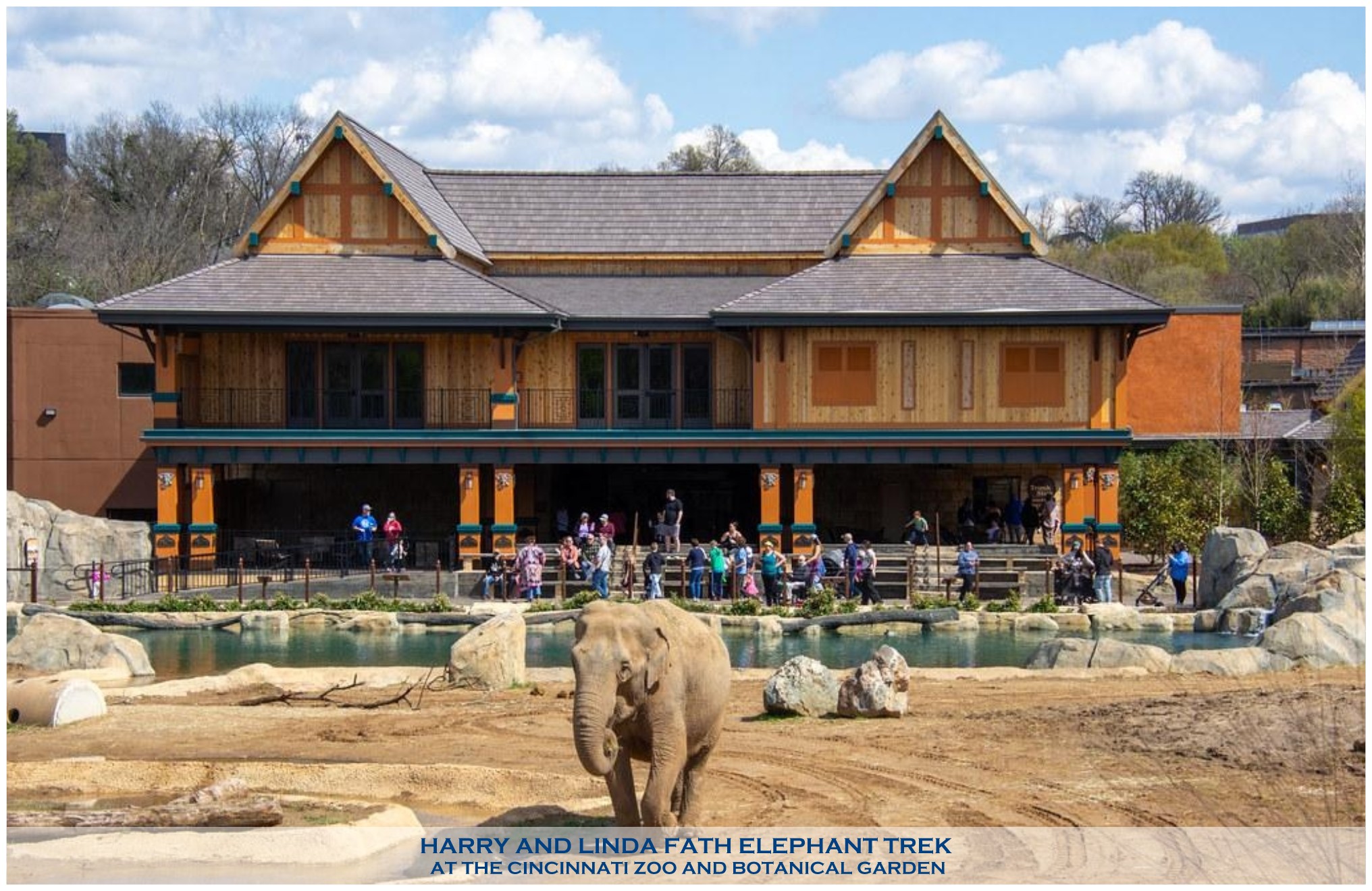 Harry and Linda Fath Elephant Trek at the Cincinnati Zoo